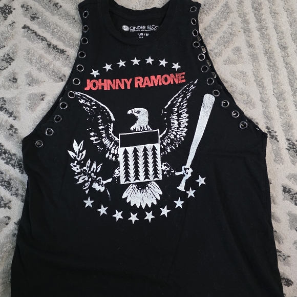 Johnny Ramone Black Tank Top - Picture 2 of 2